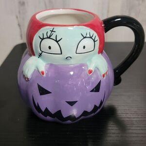 Disney Nightmare Before Christmas 3D Sally Coffee Mug NWT
